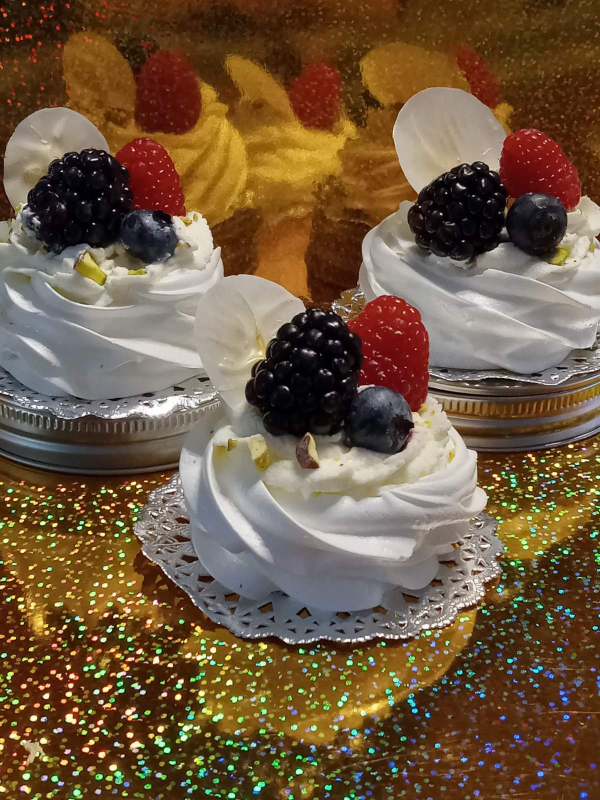 Gingerbread cupcakes
