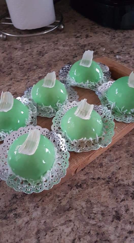 Pistachio Raspberry Mousse